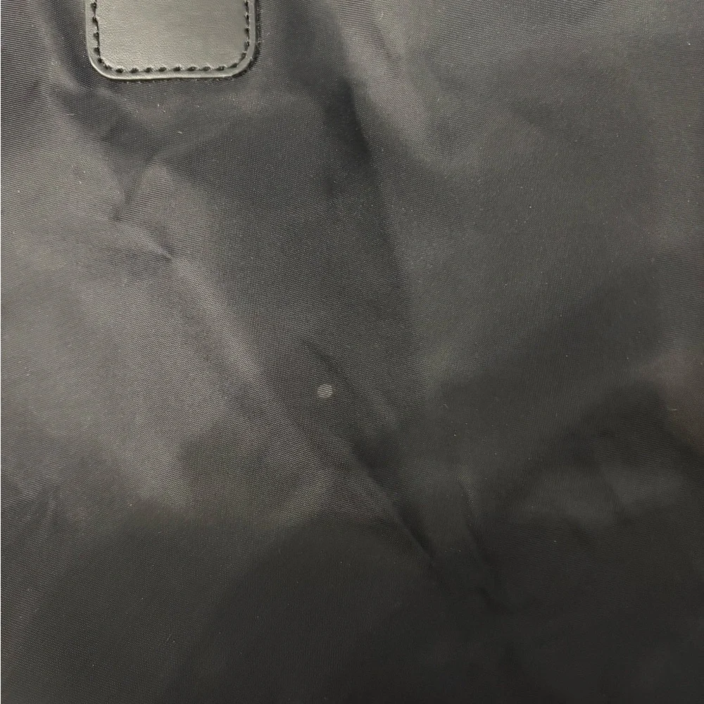 Dolce & Gabbana Black Nylon Travel Tote Bag with Gold Hardware for Women
